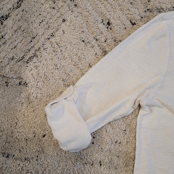 🆕️2 for 20🆕️Expess Mens Lightweight Cotton Henley Fitted Shirt Roll Up Sleeves - Picture 5 of 7